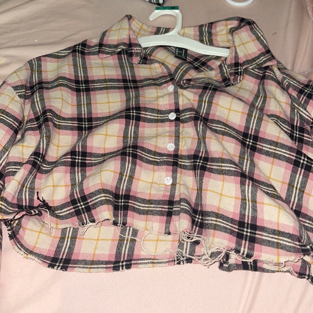 Comfy baggy cute cropped top